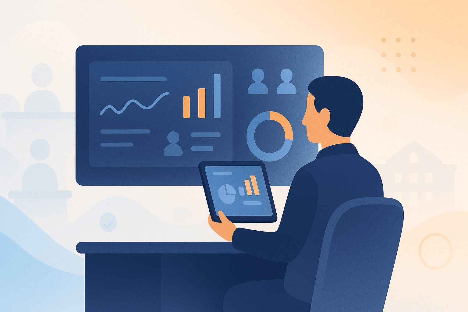 Institution dashboards overview with usage, mastery and alerts