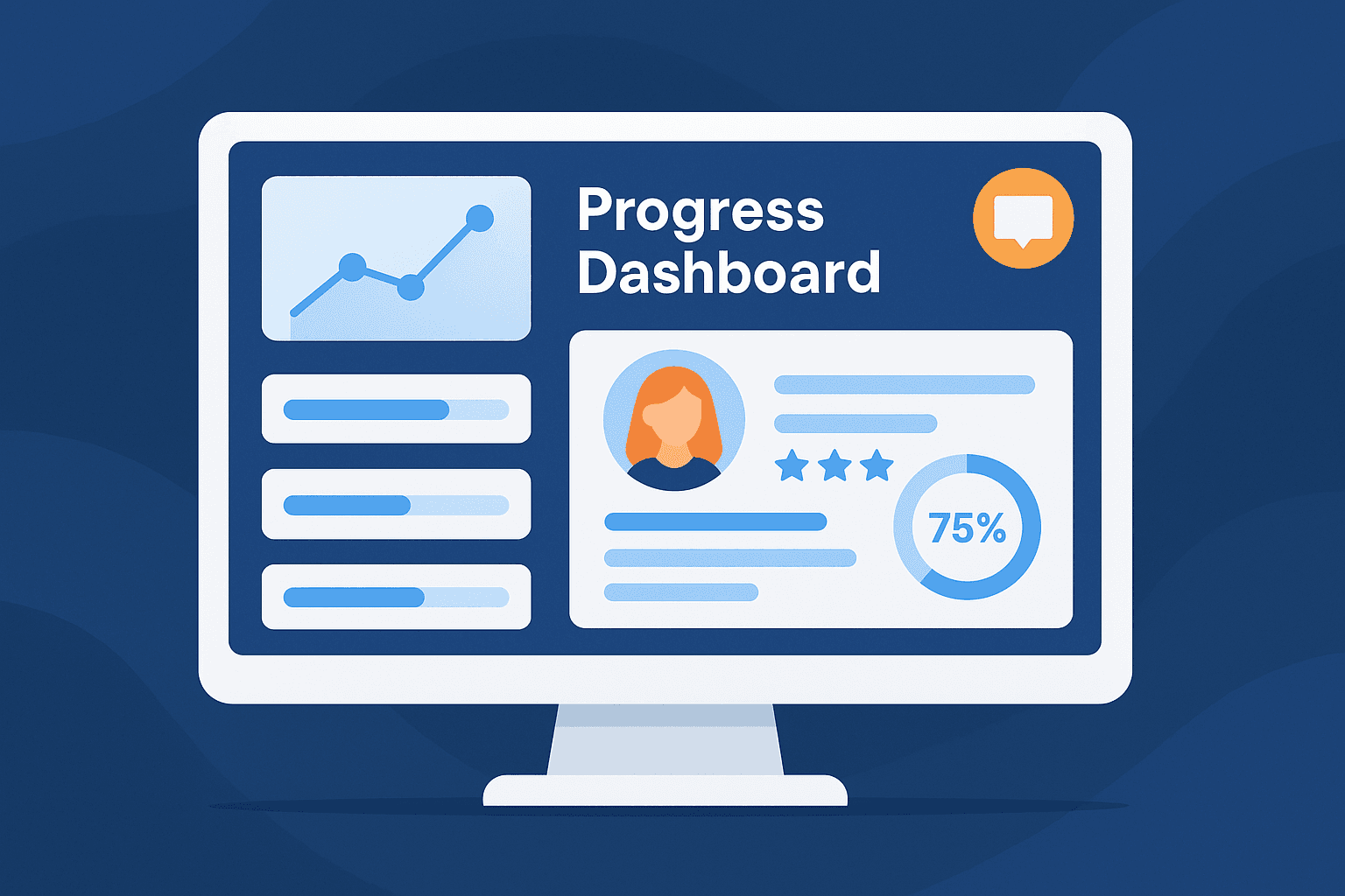 Progress dashboard preview